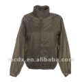 Popular fashion ladies windbreaker jacket with hood